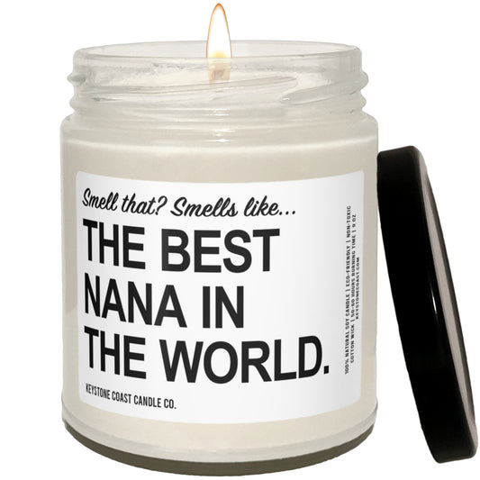 The best nana in the world Scented Soy Candle, 9oz