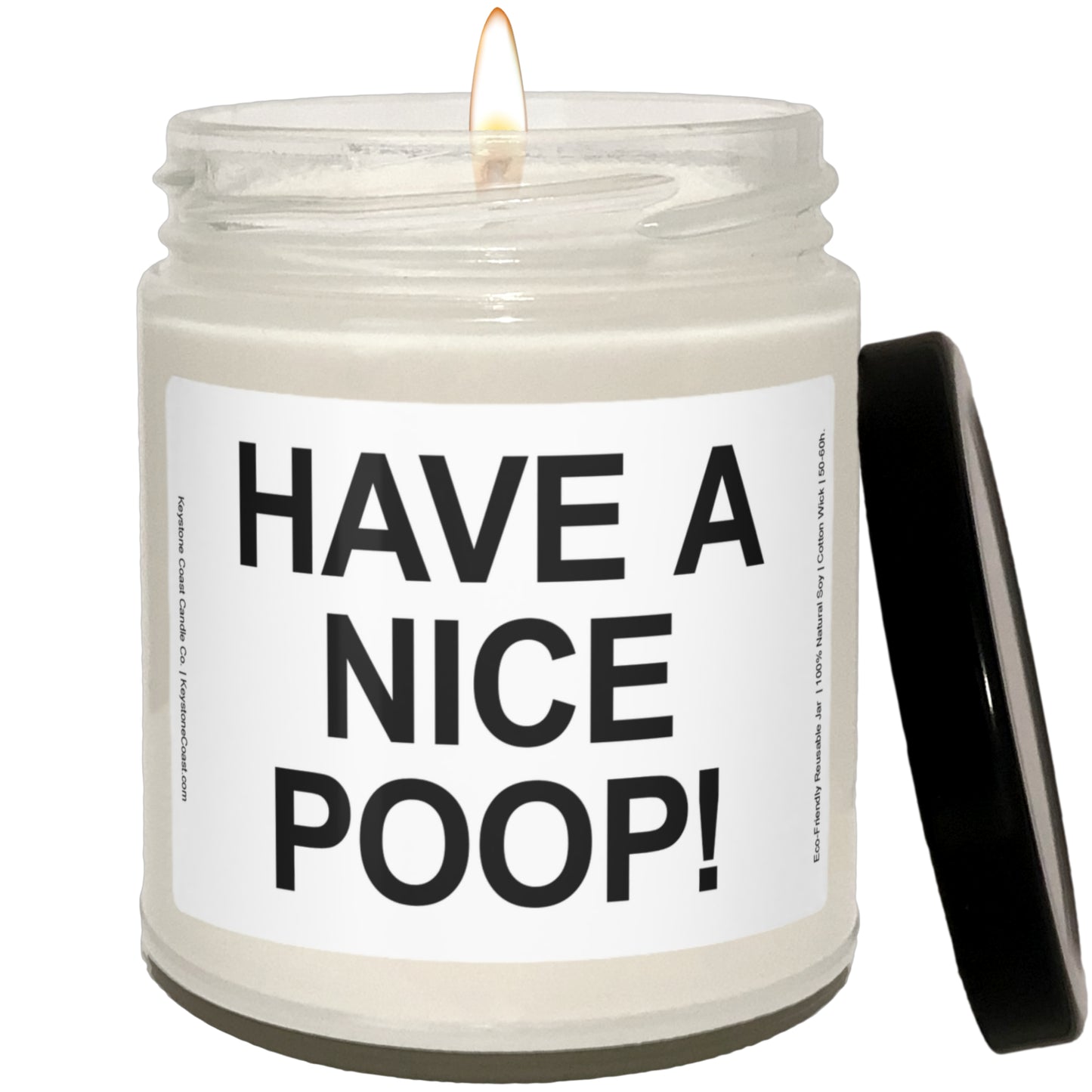 Have a nice poop Scented Soy Candle, 9oz