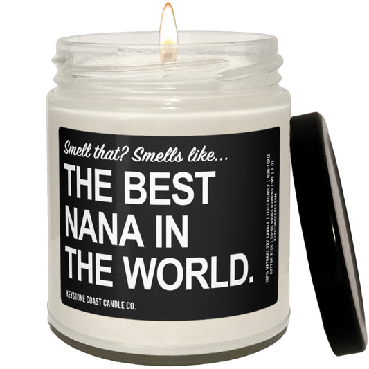 The best nana in the world Scented Soy Candle, 9oz