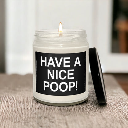 Have a nice poop Scented Soy Candle, 9oz