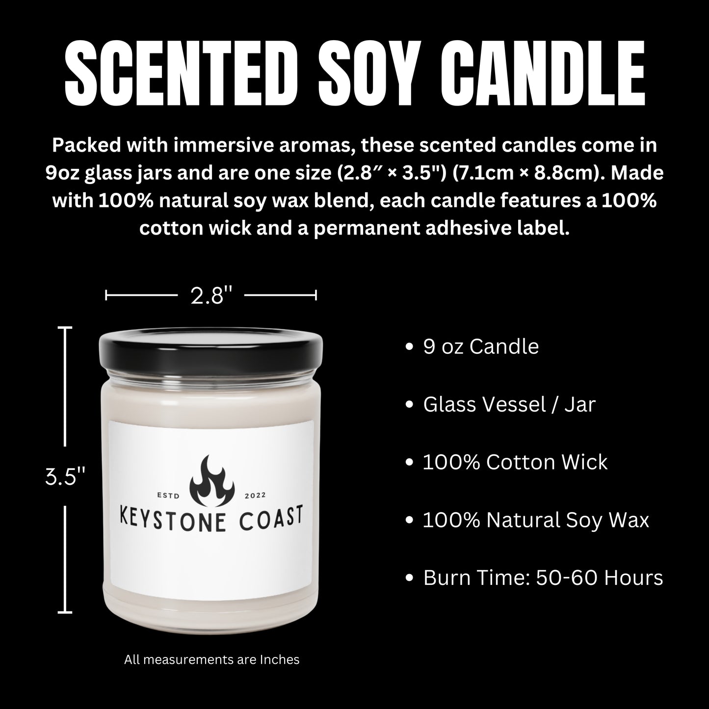 Sorry for the massive poop I took at your house scented soy candle, 9oz